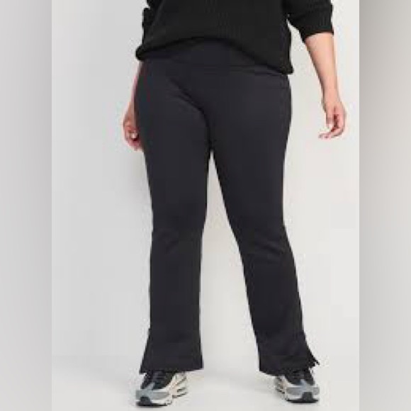 NWT Old Navy UltraCoze Fleece lined Flare Leggings - Picture 2 of 12